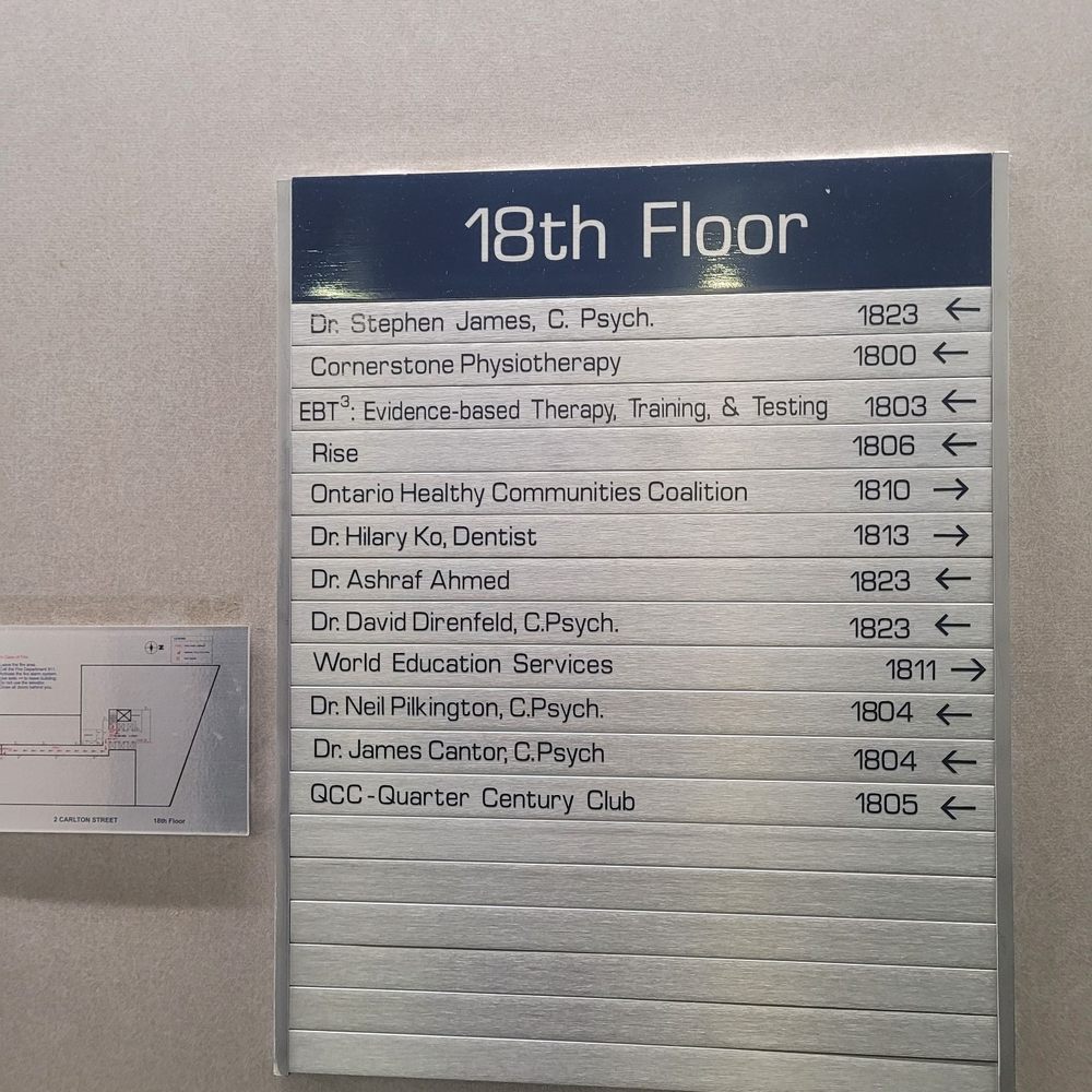 Cornerstone Physiotherapy - Office on 18th floor - Physical Therapy Near Me - Toronto, Ontario Cornerstone Physiotherapy - Office on 18th floor - Physical Therapy Near Me - Toronto, Ontario
