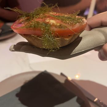 Roxanne - Confit tuna and tomato tartlet - New American Near Me - Philadelphia, Pennsylvania