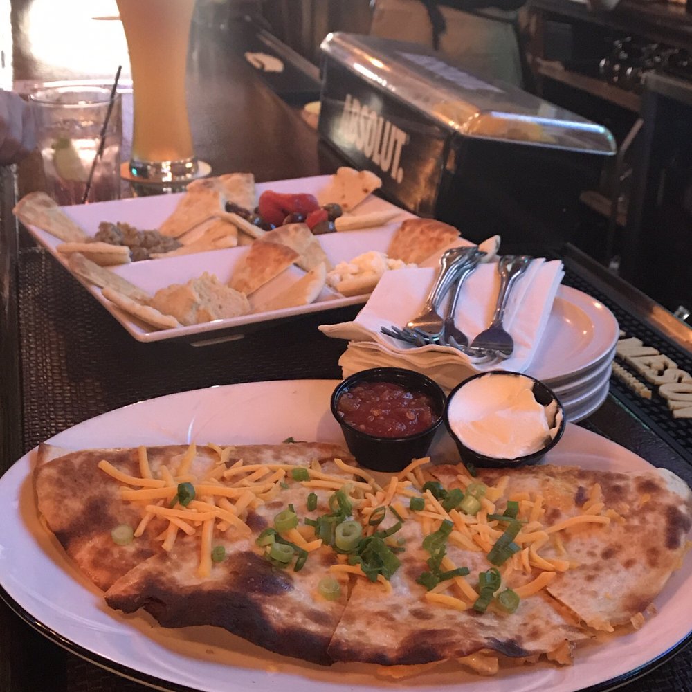 Craftu - Chicken quesadillas & a Mediterranean platter - Bars Near Me - Lynbrook, New York Craftu - Chicken quesadillas & a Mediterranean platter - Bars Near Me - Lynbrook, New York