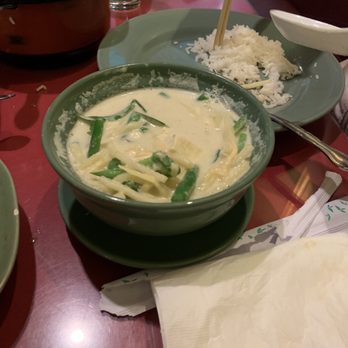 Thai House Restaurant - Green curry with tofu. - Thai Near Me - Redlands, California Thai House Restaurant - Green curry with tofu. - Thai Near Me - Redlands, California
