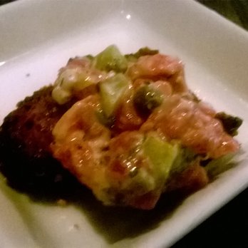 Vida - amuse bouche with beef tartare, multigrain bread, and capers - New American Near Me - Indianapolis, Indiana