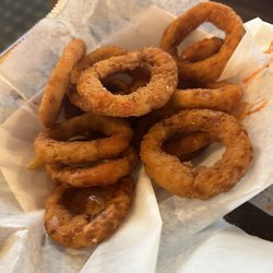 First Sergeant's Smoked BBQ - Onion rings