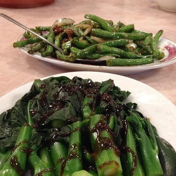 Tan Kimsu - Chinese broccoli and sautéed green beans - Seafood Near Me - Westminster, California Tan Kimsu - Chinese broccoli and sautéed green beans - Seafood Near Me - Westminster, California