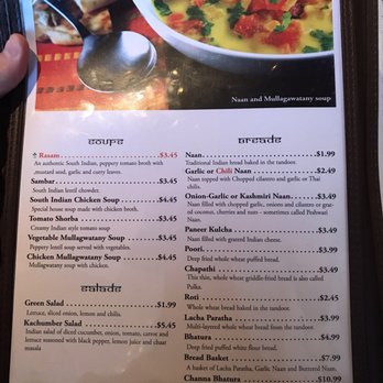 India Sizzling - Menu5 - Indian Near Me - Fishers, Indiana