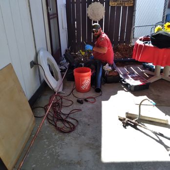 Heart Plumbing - Repairing a new sewer line. - Water Heater Installation/Repair Near Me - Barstow, California Heart Plumbing - Repairing a new sewer line. - Water Heater Installation/Repair Near Me - Barstow, California