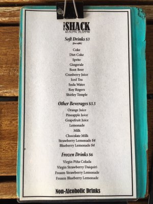 Menu photo 3 The Shack Old Orchard Beach, ME