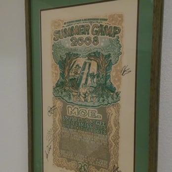 Time Capsule Framing - Summer Camp Music Festival 2008 - Printing Services Near Me - Shawnee, Colorado