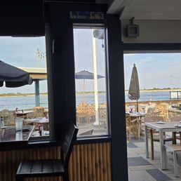 view from the bar