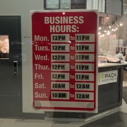 6Pack Beach - Hours