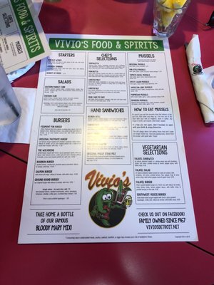 Menu photo 7 Vivio's Food & Spirits Detroit, MI Menu photo 7 Vivio's Food & Spirits Detroit, MI