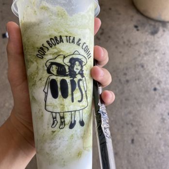 Oops Boba Tea & Coffee - Oops Matcha Special - Bubble Tea Near Me - Arcadia, California
