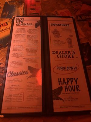 Menu photo 2 Bootlegger Tiki Palm Springs, CA Menu photo 2 Bootlegger Tiki Palm Springs, CA