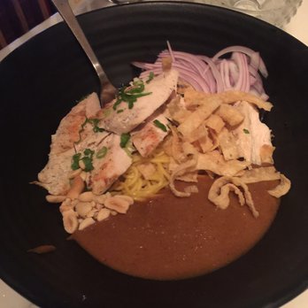 Ebaes - Ebaes dry ramen dish with peanut based broth - Ramen Near Me - Los Angeles, California