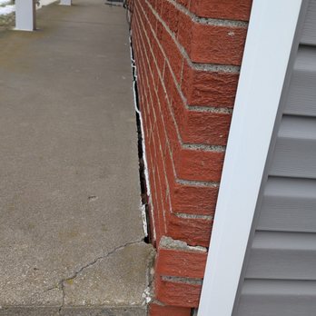 R. Chapman Masonry & Construction Company - Damage that settling caused. Front porch was pulling away from the house. - Masonry/Concrete Near Me R. Chapman Masonry & Construction Company - Damage that settling caused. Front porch was pulling away from the house. - Masonry/Concrete Near Me