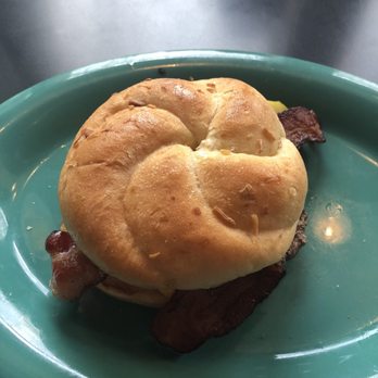 Hickory Park Restaurant Co. - Cheese and Bacon Burger with Onion Bread - American Near Me - Ames, Iowa Hickory Park Restaurant Co. - Cheese and Bacon Burger with Onion Bread - American Near Me - Ames, Iowa