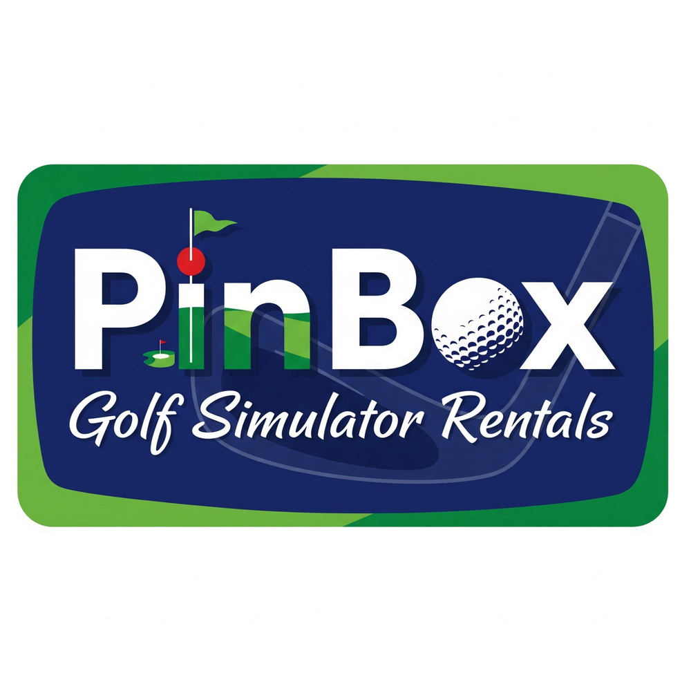 PinBox Golf Simulator Rentals Logo