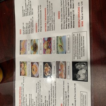Tacos y Ceviches - Menu - Mexican Near Me - Fort Myers, Florida