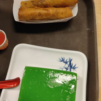 Pho Sai Gon - Egg rolls and banh da lon cake. - Vietnamese Near Me - Overland Park, Kansas