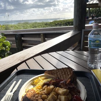 Seaside Café - Eggs bacon potatoes and toast - American Near Me - Stuart, Florida Seaside Café - Eggs bacon potatoes and toast - American Near Me - Stuart, Florida