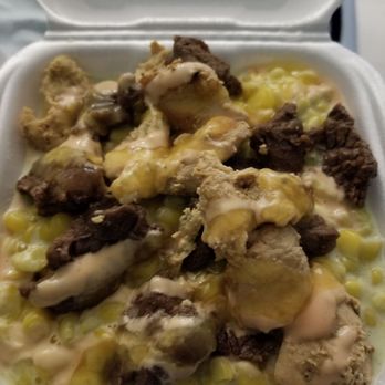 Los Verdes - Maicito with steak and chicken. Yum!! - Burgers Near Me - Miami, Florida