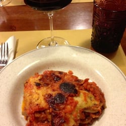 Taverna degli Amici - Aubergine & mozzarella pasta