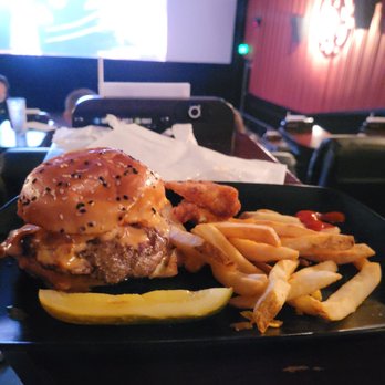 Alamo Drafthouse Cinema Slaughter Lane - Monster burger - Bars Near Me - Austin, Texas Alamo Drafthouse Cinema Slaughter Lane - Monster burger - Bars Near Me - Austin, Texas