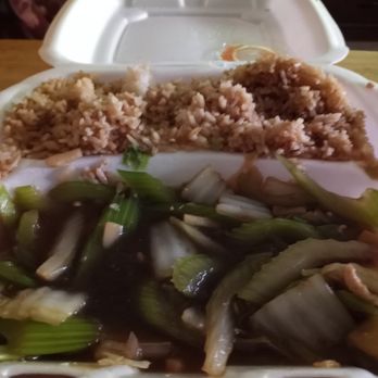 China Garden Restaurant - After I ate the tiny amount of chicken. Note hunks of cold boiled rice in the tasteless fried rice. - Chinese Near Me - Angola, Indiana China Garden Restaurant - After I ate the tiny amount of chicken. Note hunks of cold boiled rice in the tasteless fried rice. - Chinese Near Me - Angola, Indiana