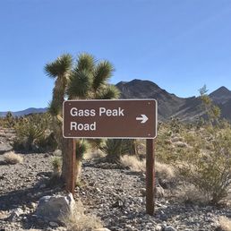 This is the road to need to take to get to the trailhead @ Gass Peak - 10/7/17 This is the road to need to take to get to the trailhead @ Gass Peak - 10/7/17