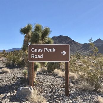 Gass Peak - This is the road to need to take to get to the trailhead @ Gass Peak - 10/7/17 - Hiking Near Me - Las Vegas, Nevada Gass Peak - This is the road to need to take to get to the trailhead @ Gass Peak - 10/7/17 - Hiking Near Me - Las Vegas, Nevada