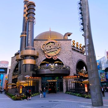 Universal City Walk - This place is not just for chocolate. They serve meals. Check their menu. - Shopping Centers Near Me - Universal City, California Universal City Walk - This place is not just for chocolate. They serve meals. Check their menu. - Shopping Centers Near Me - Universal City, California