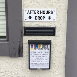 Ink Jet Specialties - Short on time? Use our new After Hours Drop!