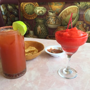 Cielito Lindo - Michelada and strawberry margarita - Mexican Near Me - Riverside, California