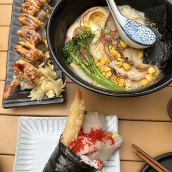 Toro - Ramen is AMAZING here and the hand rolls... wow. Our server was fantastic and had the kitchen custom make one! - Sushi Bars Near Me - Carmel, California