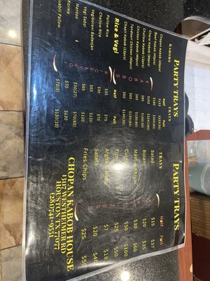 Menu photo 1 Chopan Kabob House Houston, TX