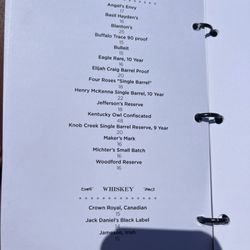 Octagon Bar & Gathering Place - Menu June 2023