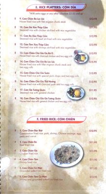 Menu photo 8 Hoang My Houston, TX Menu photo 8 Hoang My Houston, TX
