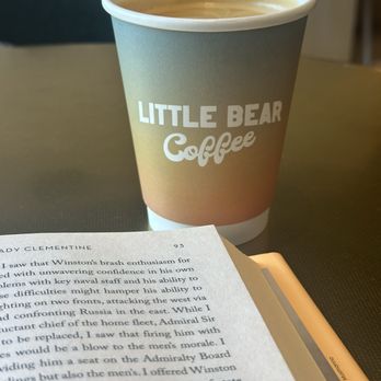 Little Bear Coffee - Latte and a good book - Coffee & Tea Near Me - Albuquerque, New Mexico