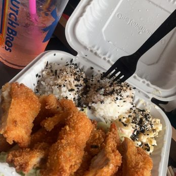 Ono Hawaiian BBQ - Katsu chicken( I added furikake at my house) - Hawaiian Near Me - Bakersfield, California Ono Hawaiian BBQ - Katsu chicken( I added furikake at my house) - Hawaiian Near Me - Bakersfield, California
