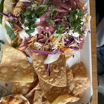 Camp Outpost - Chicken Tinga Tacos - New American Near Me - Springdale, Utah