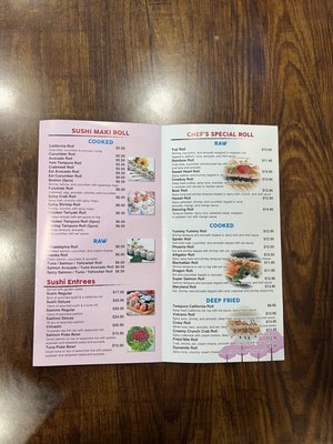 Menu photo 1 Fuji Hibachi & Sushi Washington, DC, DC Menu photo 1 Fuji Hibachi & Sushi Washington, DC, DC