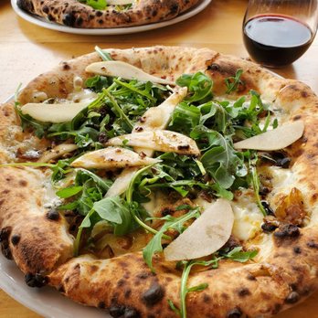 Nomad Pizza - Gorgonzola and pear pizza - Pizza Near Me - Princeton, New Jersey Nomad Pizza - Gorgonzola and pear pizza - Pizza Near Me - Princeton, New Jersey