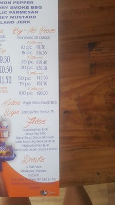 Menu photo 5 J's Creole Wings New Orleans, LA
