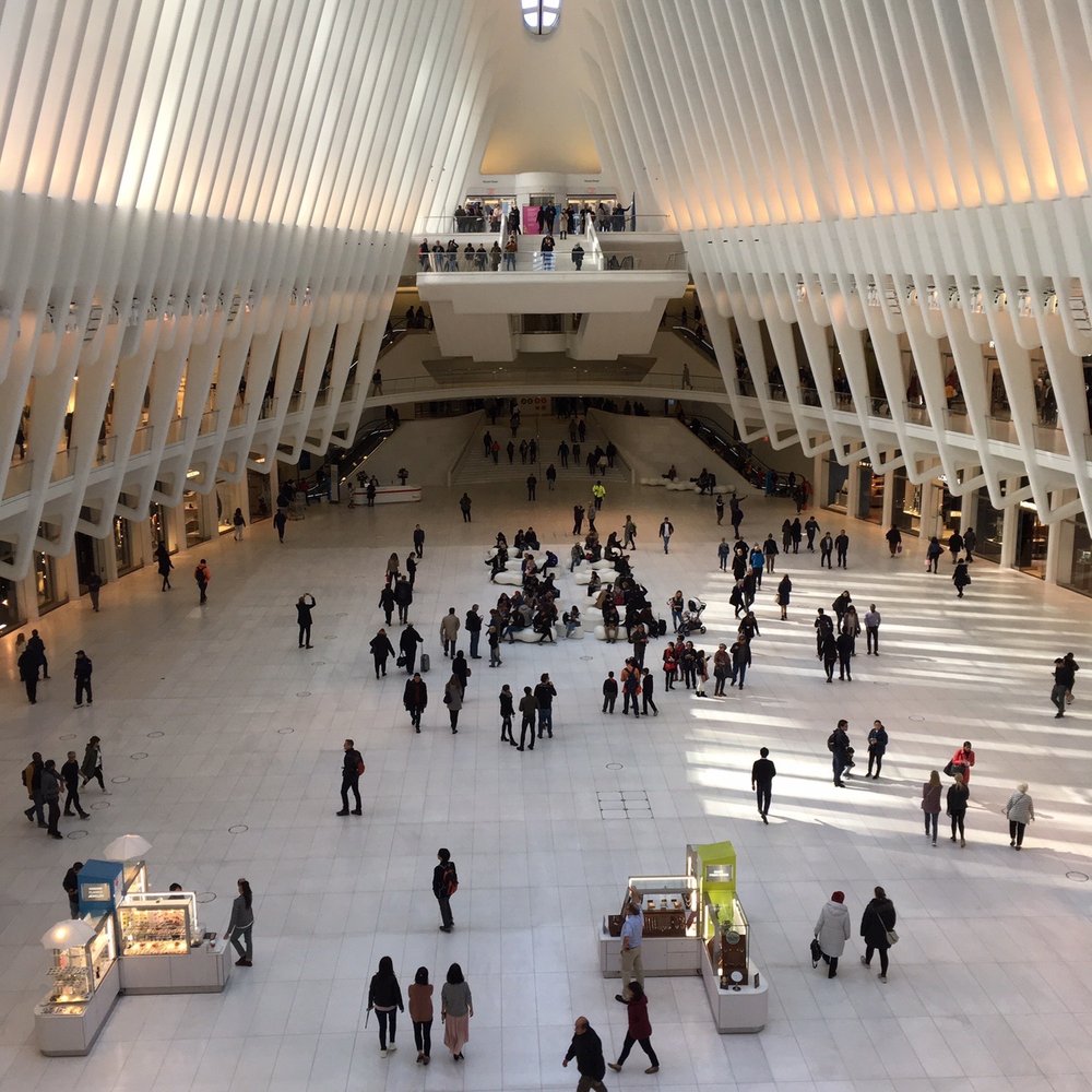 Oculus - 19 October 2018 - inside the Oculus in NYC. Lots of shops in here. - Landmarks & Historical Buildings Near Me - New York, New York