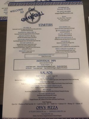 Menu photo 7 Opa Greek Grill Warwick, NY Menu photo 7 Opa Greek Grill Warwick, NY