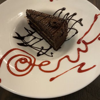 CVI.CHE 105 - Wet chocolate cake with caramel inside - Peruvian Near Me - Miami, Florida