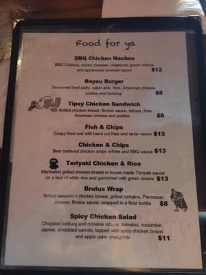 Menu photo 2 The Bayou West Hollywood, CA
