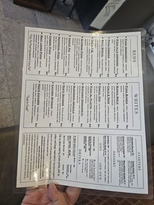 Menu photo 4 Solamente Pizza Las Vegas, NV