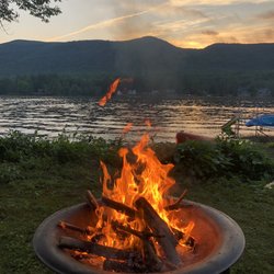 Lake Algonquin - Build a fire next to it.
