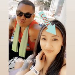 Mai Tran Beauty - Healed ombré eyebrow tattoo 1 year later
