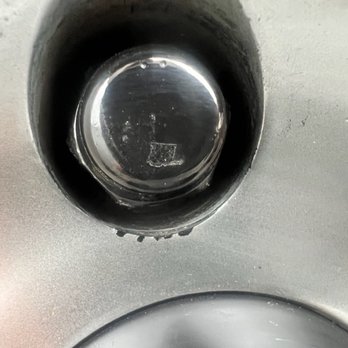 Tire Kingdom - Chipped the finish off the edge and scratched the inside of the lug nut hole as well as damaging the paint on the lug nuts. - Tires Near Me - Panama City, Florida Tire Kingdom - Chipped the finish off the edge and scratched the inside of the lug nut hole as well as damaging the paint on the lug nuts. - Tires Near Me - Panama City, Florida